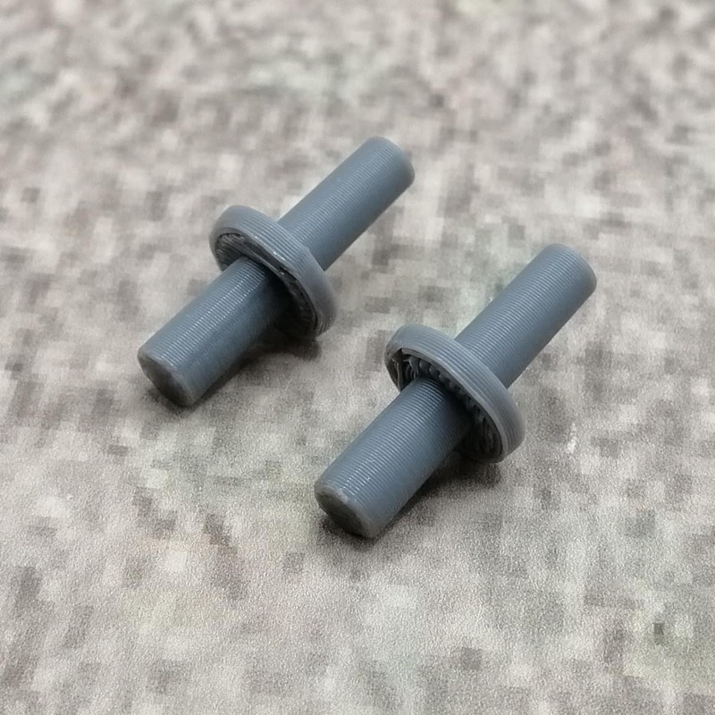 ULEIVA Replacement Hinge Grey Pack of 2 Hinge Pin Compatible