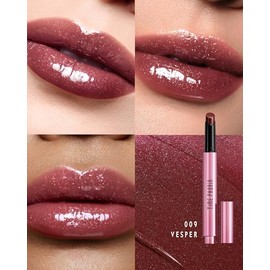 TIMEPHORIA Labial Hidratante Milkyway, Bálsamo con Color Efecto Espejo 5D, Brillo No Pegajoso con Ácido Hialurónico y Manteca de Karité, Plumping Glos
