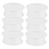 IWOWHERO 6pcs Desk Grommet Cable Hole Cover Flexible Cable Organizer