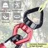 Azarxis 30 kN Tree Swing Swivel Spinner, Safest Rotational Climbing