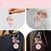 KIRZAX 1PC Flower Keychain,Women Bag Charm Keychain,Cute Bag Charm,Mother's Day