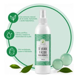 Tónico Facial de Té verde con Ácido Hialurónico Humecta 500ml                                                                                         