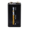PwerDrive 9 Volt Alkaline Battery 1-Pack PD9V1PK 9V Alkaline Performance