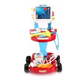 Like Shop Juego Medico Carrito De Roll Niños 17pcs Juguetes Simulacion