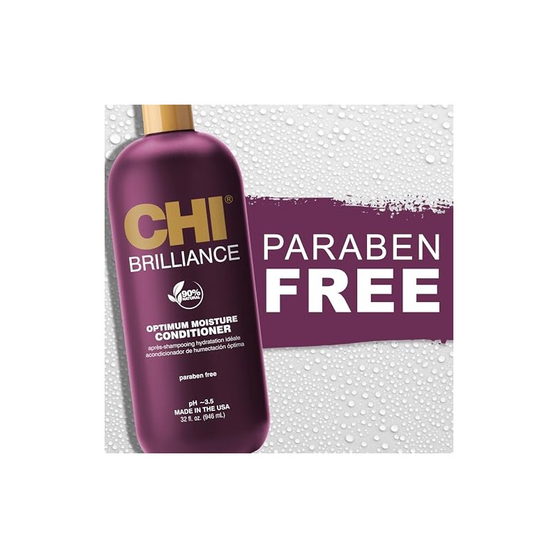 CHI Deep Brilliance Olive & Monoi Optimum Moisture Conditioner 32