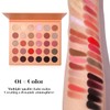 MAFFICK Paleta de Sombras de Ojos, 30 Colores, Acabados Mate,