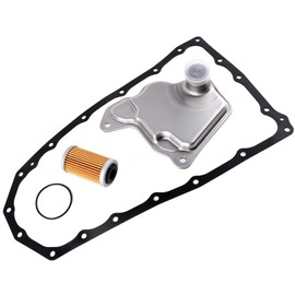 Cenzhiwen RE0F10D JF017E Transmission Filter Oil Pan Gasket Kit Compatible with Nissan Altima Maxima Quest Murano Pathfinder Infiniti Qx60 Replaces# 31728-29X0D 31726-3JX0A 31726-28X0A (1 filiter oil)