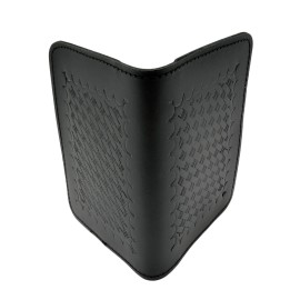 Perfect Fit Police Leather Book Style Memo Book Cover 3x5 Pocket Notebook Basketweave Case