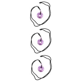 Baluue 3pcs Necklace for Women Charm Pendant Necklace Crystal Jewelry Portable Stone Party Accessory