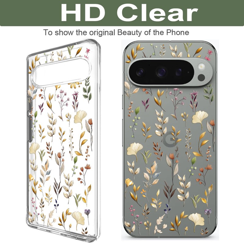 Unov Case Compatible with Pixel 9 Pixel 9 Pro Case