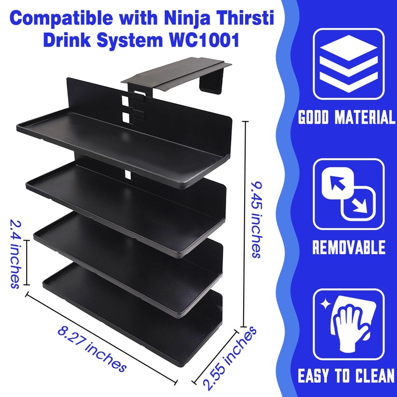 xcivi Flavor Storage Holder Compatible With Ninja Thirsti Drink System