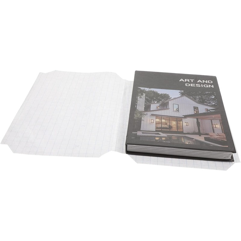 20 Forros Adhesivos Transparentes Para Libros 13.38X9.84In Películas Protectoras Impermeables
