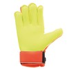 uhlsport Men's Impulse Goalkeeper Gloves, Dynamic Orange/Fluo Yellow, 2
