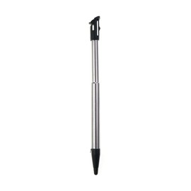 LightFairy Lápiz Táctil Ajustable De Metal para New 2Ds XL Ll Video Stylus Pen Accesorios para Juegos () Negro Metálico