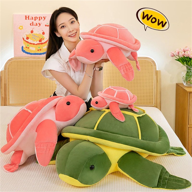 Turtle Cuddly Toy, Plush Turtle Plush Toy, Large Turtle Plush