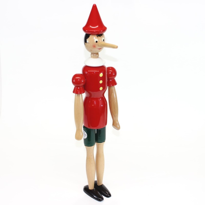 Mastro Geppetto Pinocchio 20" (50cm) Wooden Toy