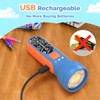 ETENWOLF L1 Rechargeable Flashlight for Kids,LED Flashlight with Fun DIY