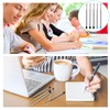 Zonon 5 Pieces Replaceable Metal Ballpoint Pen Refills With Spring