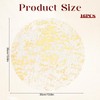 Disposable Gold Placemats Set of 16 Metallic 13 Inch Gold