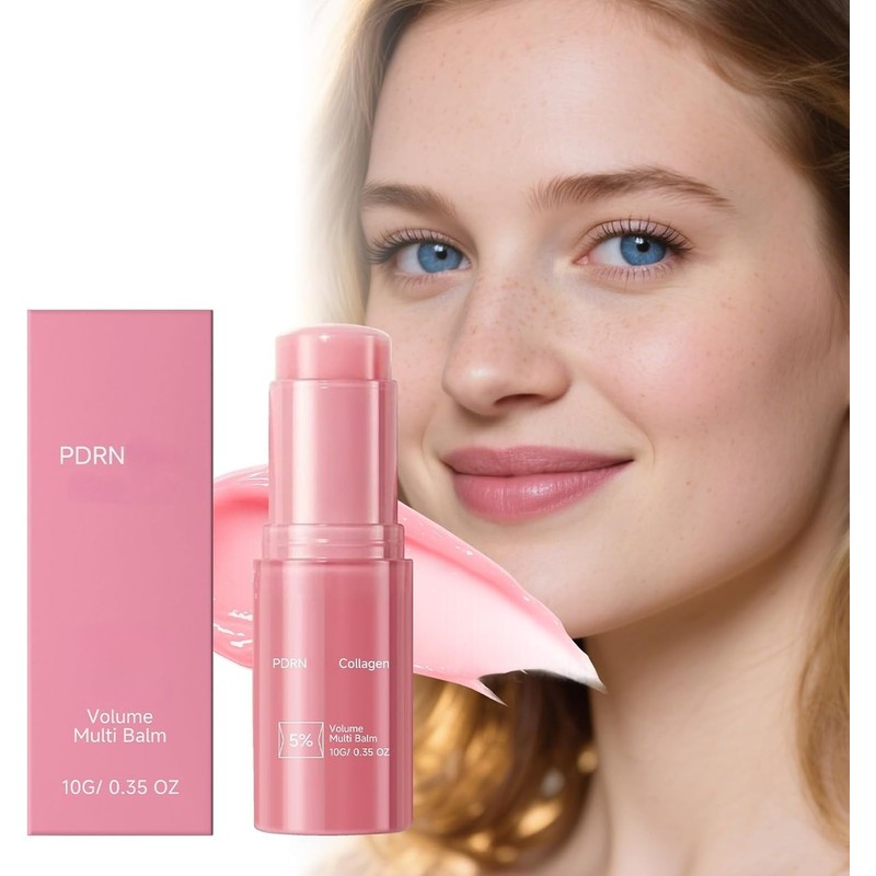 Bálsamo Multiusos PDRN Rosa con Colágeno y Volufiline, Stick Facial