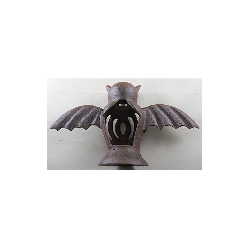 Cast Iron Bat Candle Holder