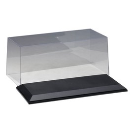 AUTOart 900019 Display Case for 1/18 Scale x 1, Plastic, D 14.1 x W 6.1 x H 6.0 inches (356 x 156 x 153 mm), Finished Product