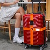 Veki Cross Luggage Straps Suitcase Strap TSA Approved with Lock