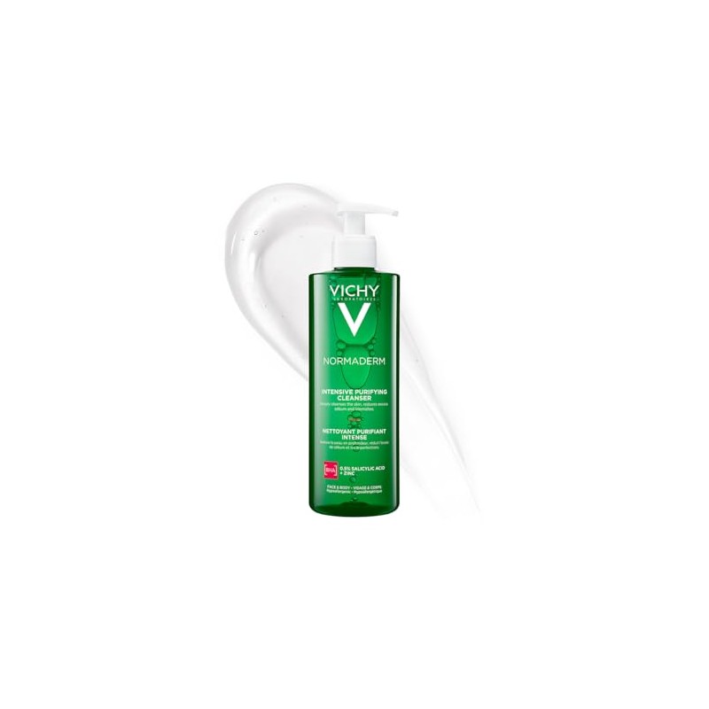 Vichy Gel Limpieza Rostro Anti-imperfecciones Normaderm Phytosolution - Reduce brillo