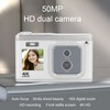 Digital Camera 4K HD Dual Cam Dual IPS Screen 16X
