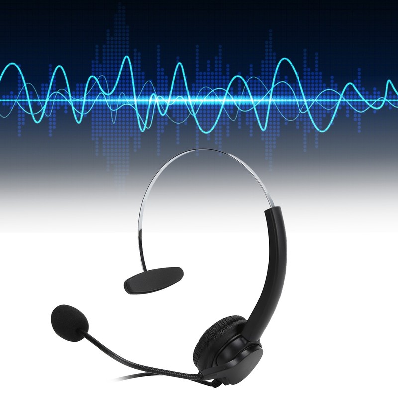 USB Headset with Microphone Noise Reduction Audio Control for Business