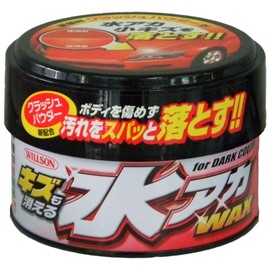 WILLSON 01224 Water Wax, For Dark Color Cars, 11.3 oz (320 g), Scratch Disappear