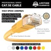 InstallerParts - Paquete de 10 cables Ethernet CAT5E cable UTP