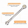 uxcell Ratcheting Wrench 1/4" 12-Point 72-Teeth Ratchet Box End and
