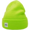 55cube Lime Green Beanie Hat Unisex