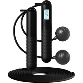 Garselay Cuerda para Saltar，comba，Contador Digital Velocidad para Saltar, Contador de Cuerdas para Entrenamiento, Cuerda de Saltarde Conteo de Pérdida de Peso Deportiva para Niños/Adultos