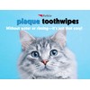 Petkin Cat and Dog Dental Wipes, 40 Wipes (Fresh Mint)