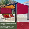 Alion Home Waterproof Pergola Cover - Universal Replacement Canopy for