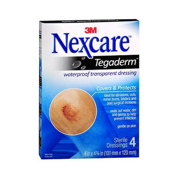 Nexcare Tegaderm Transparent Dressings 4 by Nexcare