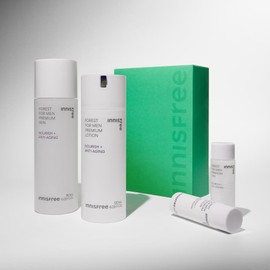 innisfree 이니스프리 포레스트 포맨 프리미엄 스킨케어 2종 세트 (스킨 180mL + 로션 120mL)