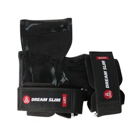 Weight Lifting Wrist Straps for Weightlifting, Lifting Deadlift & Powerlifting Grips Gloves, Adjustable Neoprene Padded Gym Workout Pull Up Lifting & Shrugs Wrist Hooks (Pair) (Black-XL)