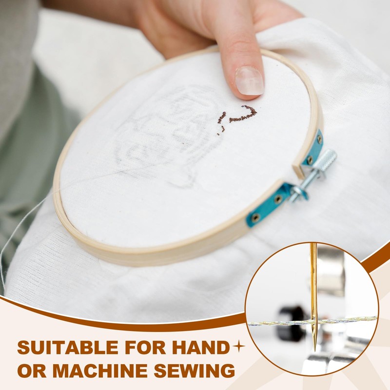 PATIKIL Metallic Thread 100 Yards Embroidery Thread Sewing Machine Hand