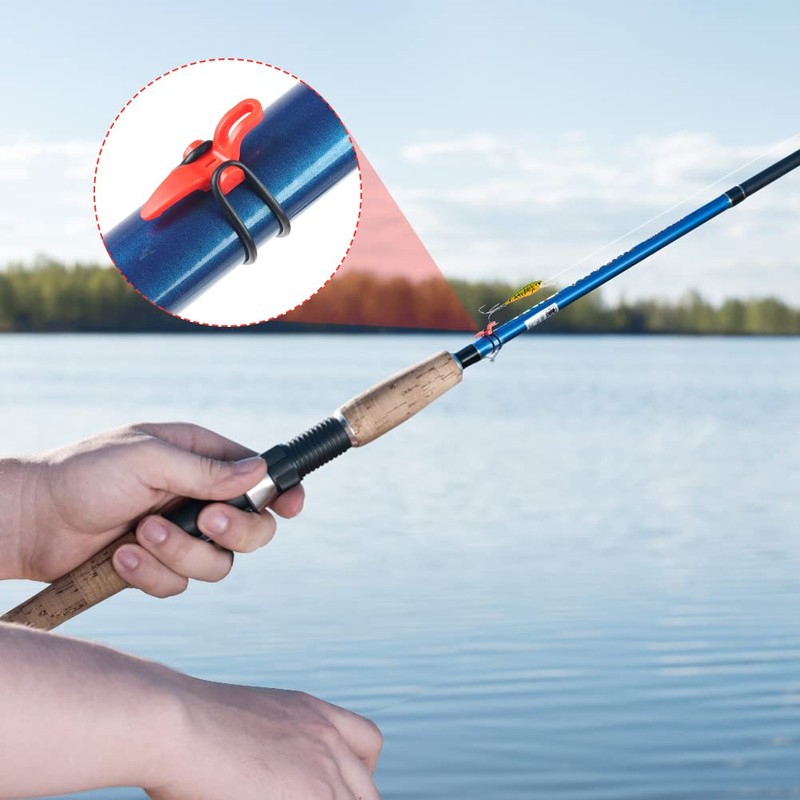 FISHNU MagHold Premium Mini Magnetic Fishing Hook Keepers - Durable,