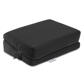 InteVision 4-in-1 Footrest for added height - Premium Foam Foot Cushion Works great for under desk or bar - Will not slide on ANY surface