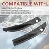 HECASA Windshield Wiper Cowl Grille Panels Compatible with 1995-2005 Ford