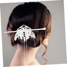 WOONEKY Hair Accessories Girl Women's Hair Stick Hairpin Hair Bun Stick Clip Fork Set