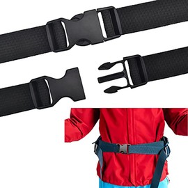 10 Stück Kunststoff-Schnallen, flache seitliche Entriegelungsschnallen, 25 mm, Schnellverschluss-Schnalle, Druckknöpfe, Rucksackschnalle, Ersatz für Gepäck, Rucksack, Haustierhalsband, Schwarz