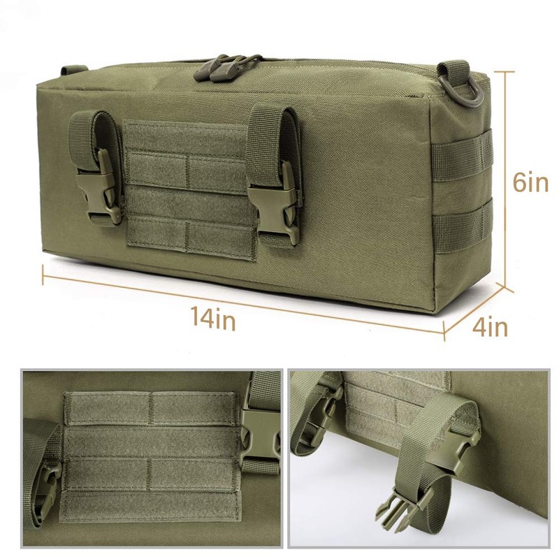 WYNEX Tactical Increment Molle Pouch, Vertical EDC Utility Pouches Shoulder