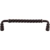 Top Knobs M674 Normandy Collection 8" Twisted Bar Pull, Patina
