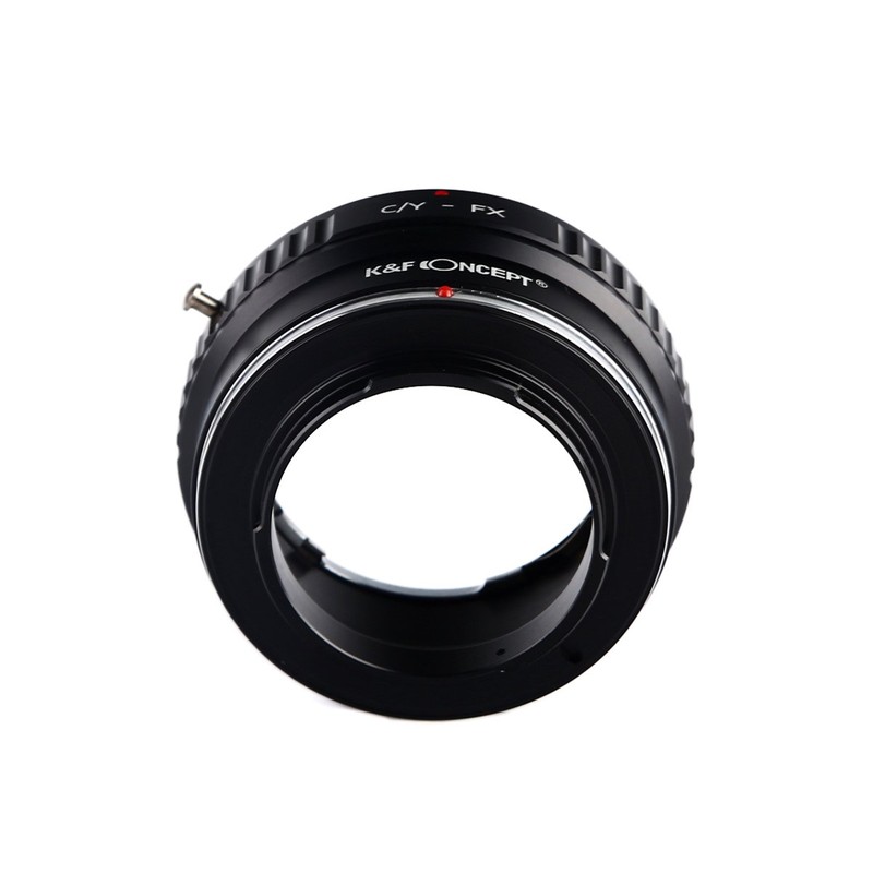 K&F Contax Yashica C/Y-Fuji X FX Mount Adapter with Lens