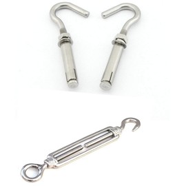 Clotheslines 10.8Ft/3.3m Portable Windproof Clothes Rope Line Retractable Clothesline with Stainless Steel Cable Heavy Duty Laundry Rope Multipurpose Wire Line for Hanging Clothes/Curtains